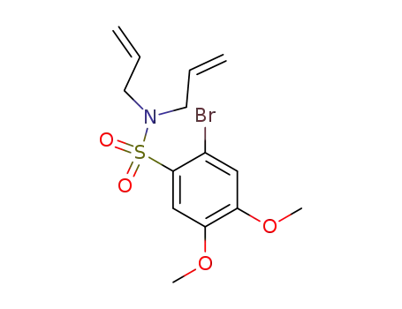 N,N-diallyl-2-bromo-4,5-dimethoxybenzenesulfonamide