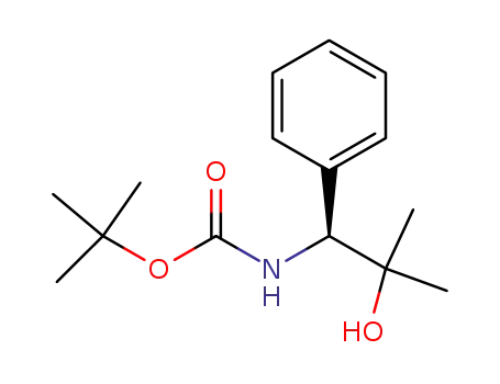 (S)-(2-hydroxy-2-methyl-1-phenylpropyl)carbamic acid tert-butyl ester