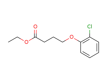 Molecular Structure of 111105-19-2 (ethyl 4-(2-chlorophenoxy)butanoate)