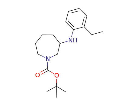 1-tert-butoxycarbonyl-3-[(2-ethylphenyl)amino]hexahydroazepine