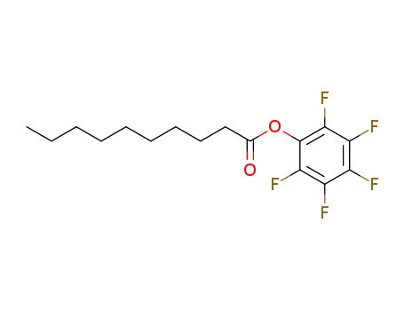 Decanoic acid, pentafluorophenyl ester