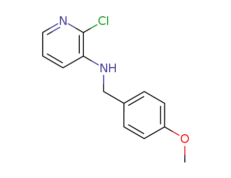 Molecular Structure of 906371-79-7 ((2-chloropyridin-3-yl)-(4-methoxybenzyl)amine)