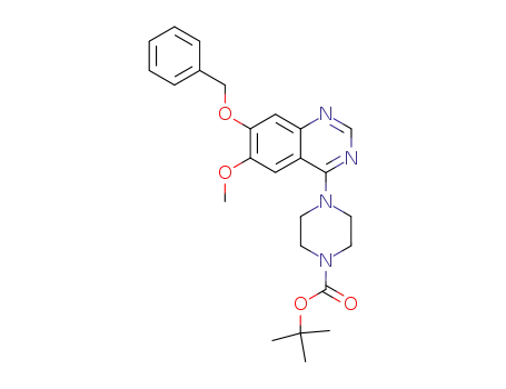 Tert-butyl 4-(7-(benzyloxy)-6-methoxyquinazolin-4-yl)piperazine-1-carboxylate