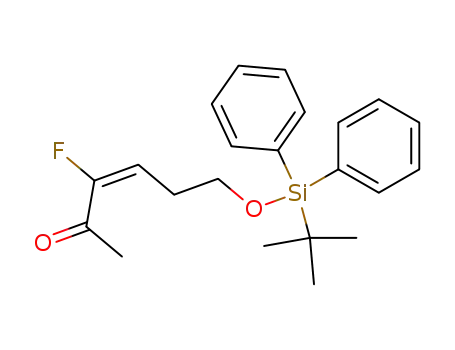 (E)-3-fluoro-6-(tert-butyldiphenylsilyloxy)hex-3-en-2-one