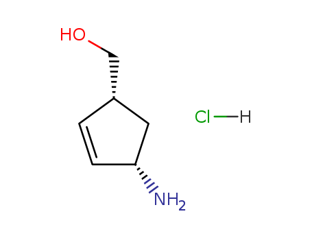 (1S,4R)-(4-Aminocyclopent-2-enyl)methanol hydrochloride CAS No.287717-44-6