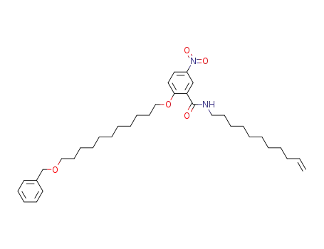 Benzamide,
5-nitro-2-[[11-(phenylmethoxy)undecyl]oxy]-N-10-undecenyl-
