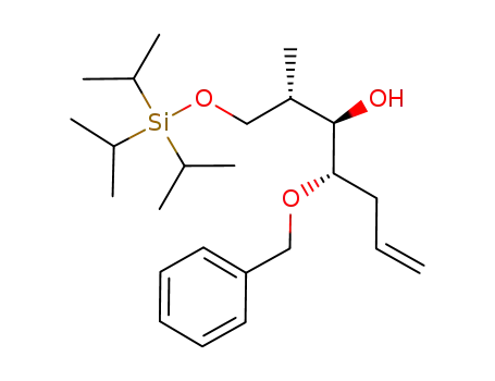 (2S,3R,4S)-4-Benzyloxy-2-methyl-1-triisopropylsilanyloxy-hept-6-en-3-ol