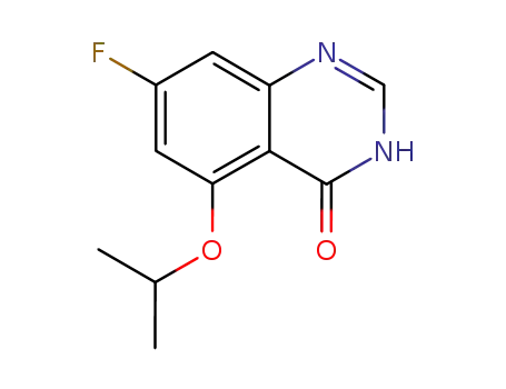 4(1H)-Quinazolinone, 7-fluoro-5-(1-methylethoxy)-