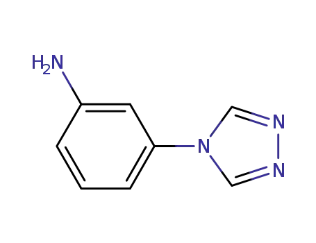 Molecular Structure of 252928-92-0 (3-(4H-1,2,4-triazol-4-yl)aniline(SALTDATA: FREE))