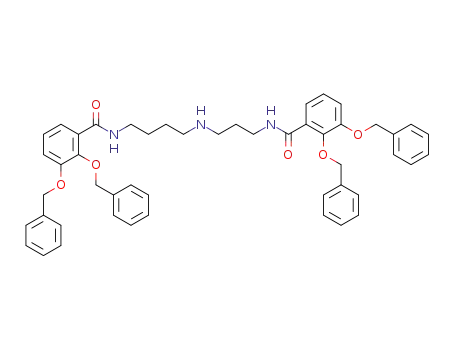 Benzamide,
N-[3-[[4-[[2,3-bis(phenylmethoxy)benzoyl]amino]butyl]amino]propyl]-2,3-
bis(phenylmethoxy)-