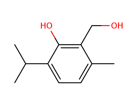 Benzenemethanol, 2-hydroxy-6-methyl-3-(1-methylethyl)-