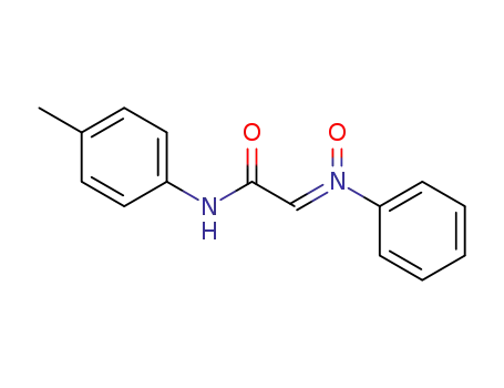 N-(p-Tolylaminooxoethylidene)aniline N-oxid