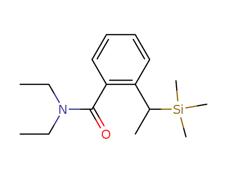 Benzamide, N,N-diethyl-2-[1-(trimethylsilyl)ethyl]-