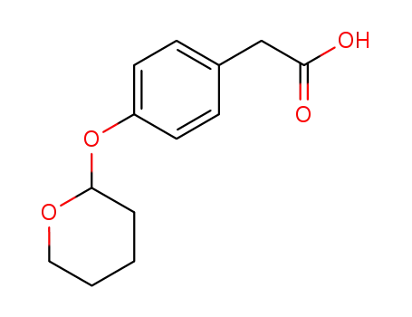 2-(4-(tetrahydro-2H-pyran-2-yloxy)phenyl)acetic acid