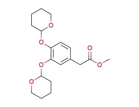 3,4-비스[(테트라하이드로-2H-피란-2-일)옥시]벤젠아세트산 메틸 에스테르