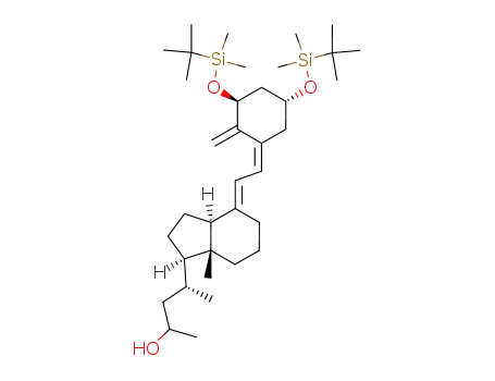 (R)-4-{(1R,3aS,7aR)-4-[2-[(3S,5R)-3,5-Bis-(tert-butyl-dimethyl-silanyloxy)-2-methylene-cyclohex-(Z)-ylidene]-eth-(E)-ylidene]-7a-methyl-octahydro-inden-1-yl}-pentan-2-ol