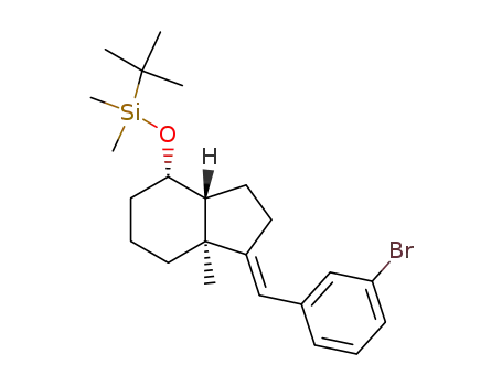 8β-tert-butyldimethylsilyloxy-(17E)-[1-(3-bromophenyl)methylidene]-de-A,B-androstane