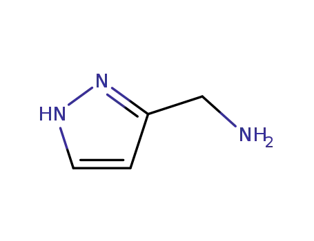 Molecular Structure of 37599-58-9 (3-(Aminomethyl)pyrazole)