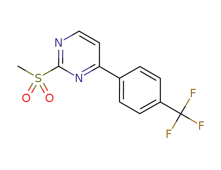 2-methanesulfonyl-4-(4-trifluoromethylphenyl)-pyrimidine