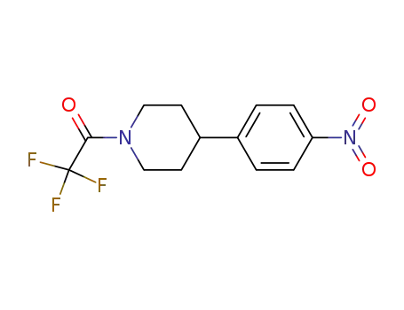 Piperidine, 4-(4-nitrophenyl)-1-(trifluoroacetyl)-