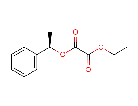 Molecular Structure of 890048-81-4 (ethyl (R)-1-phenylethyl oxalate)