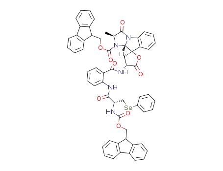 C<sub>60</sub>H<sub>49</sub>N<sub>5</sub>O<sub>9</sub>Se