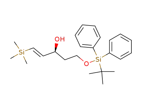 1-Penten-3-ol, 5-[[(1,1-dimethylethyl)diphenylsilyl]oxy]-1-(trimethylsilyl)-,
(1E,3S)-
