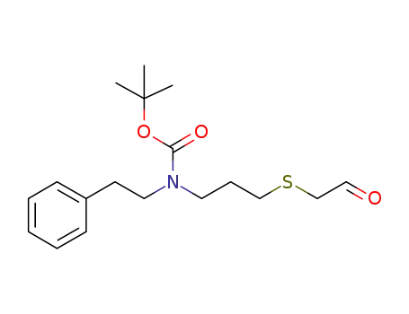 [3-(2-oxo-ethylsulfanyl)-propyl]-phenethyl-carbamic acid tert-butyl ester