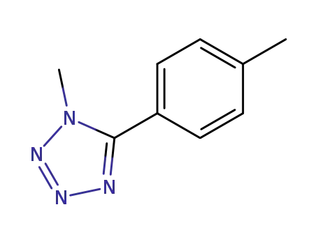 Molecular Structure of 68826-33-5 (1H-Tetrazole, 1-methyl-5-(4-methylphenyl)-)