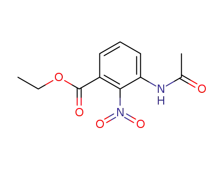 Ethyl 3-acetylamino-2-nitrobenzoate