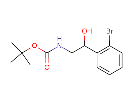 N-Boc-2-(2-bromophenyl)-2-hydroxyethanamine