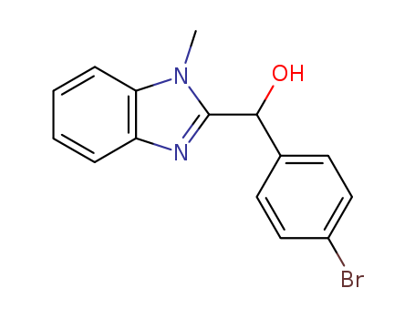 1H-Benzimidazole-2-methanol, a-(4-bromophenyl)-1-methyl-