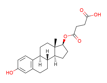 Estra-1,3,5(10)-triene-3,17-diol(17b)-, 17-(hydrogen butanedioate)