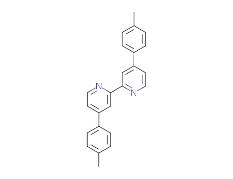 Molecular Structure of 111971-31-4 (2,2'-Bipyridine, 4,4'-bis(4-methylphenyl)-)