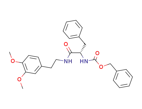 Carbamic acid,
[2-[[2-(3,4-dimethoxyphenyl)ethyl]amino]-2-oxo-1-(phenylmethyl)ethyl]-,
phenylmethyl ester, (S)-
