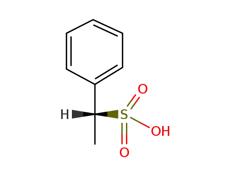 Molecular Structure of 86963-40-8 ((R)-alpha-Methylbenzenemethanesulfonic acid)