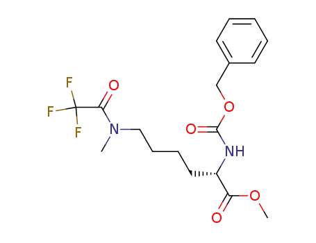 methyl (2S)-2-{[(benzyloxy)carbonyl]amino}-6-[methyl(trifluoroacetyl)amino]hexanoate