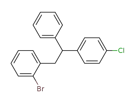 Benzene, 1-bromo-2-[2-(4-chlorophenyl)-2-phenylethyl]-