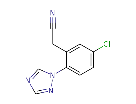 Benzeneacetonitrile, 5-chloro-2-(1H-1,2,4-triazol-1-yl)-