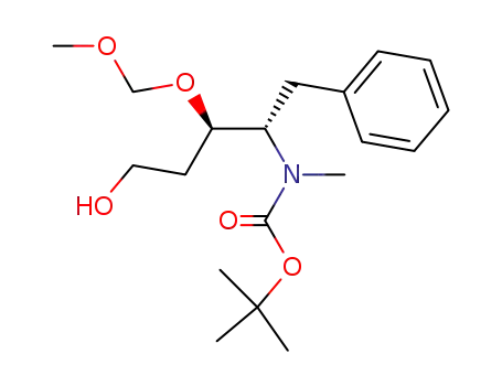 (3R,4S)-4-<N-(tert-butoxycarbonyl)-N-methylamino>-3-(methoxymethoxy)-1-hydroxy-5-phenylpentane