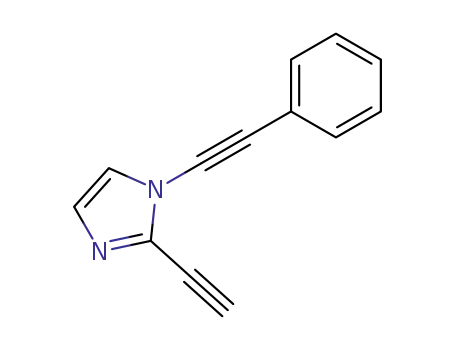 1H-Imidazole, 2-ethynyl-1-(phenylethynyl)-