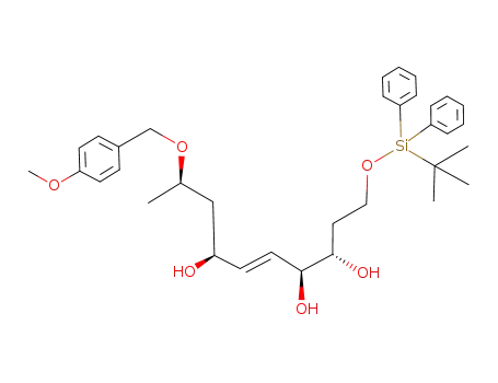 5-Decene-3,4,7-triol,
1-[[(1,1-dimethylethyl)diphenylsilyl]oxy]-9-[(4-methoxyphenyl)methoxy]-,
(3S,4S,5E,7S,9R)-