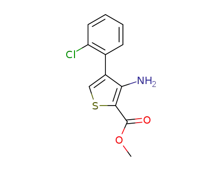 메틸 3-아미노-4-(2-클로로페닐)티오펜-2-카르복실레이트