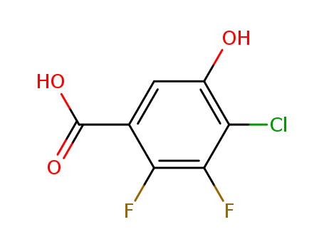 4-chloro-2,3-difluoro-5-hydroxybenzoicacid