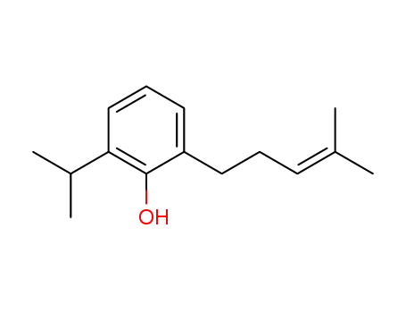 2-isopropyl-6-(4-methyl-pent-3-enyl)-phenol