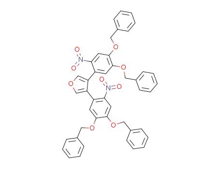 3,4-bis(4,5-di(benzyloxy)-2-nitrophenyl)furan