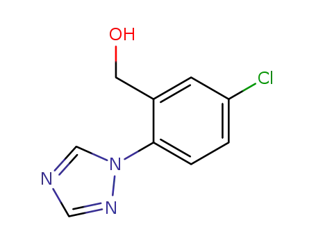 Benzenemethanol, 5-chloro-2-(1H-1,2,4-triazol-1-yl)-