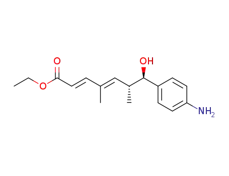 ethyl (2E,4E)-(6R,7R)-7-(4-aminophenyl)-7-hydroxy-4,6-dimethylhepta-2,4-dienoate