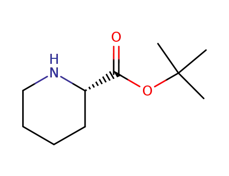 Molecular Structure of 118143-76-3 ((S)-PIPERIDINE-2-CARBOXYLIC ACID TERT-BUTYL ESTER)