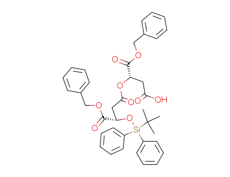 (3S)-3-benzyloxycarbonyl-3-[(3S)-3-benzyloxycarbonyl-3-(tert-butyldiphenylsilyloxy)propanoyloxy]propanoic acid